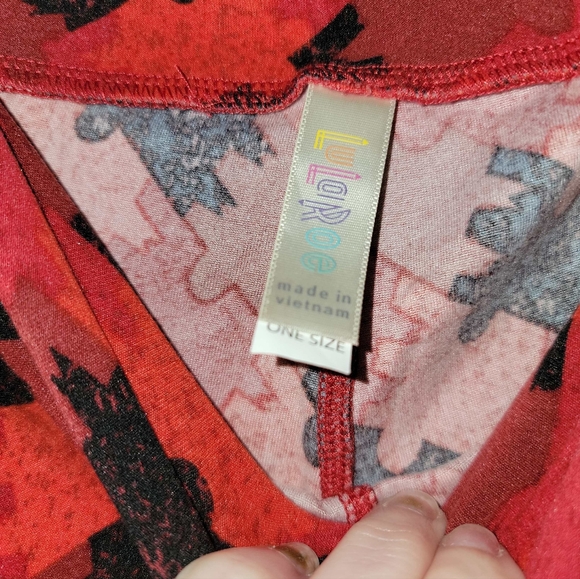 LulaRoe Puzzle Piece Leggings - Picture 3 of 3